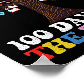 Poster 100 Jours Dans Les Livres Lecture Enseignant 100èm (Coin)
