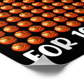 Poster 100 Jours De Basketball Scolaire 100E Jour 100 Jou (Coin)