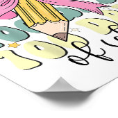 Poster 100 Jours De Filles D'École Coquette Bow 100e Jour (Coin)