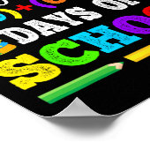 Poster 100 Jours De L'École 100ème Équipement Math Enseig (Coin)