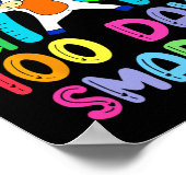 Poster 100 Jours De L'École Arc-En-Ciel 100E Jour De L'Éc (Coin)