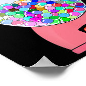 Poster 100 Jours De Machine De Gumball Scolaire Pour Les  (Coin)