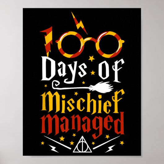 Poster 100 Jours De Mal Géré 100E Jour D'École (Devant)