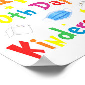 Poster 100 Jours De Maternelle École Cadeaux Étudiants Te (Coin)