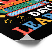 Poster 100 Jours D'École 100 Jours D'Enseignant D'Apprent (Coin)