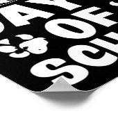 Poster 100 Jours D'École Dalmatienne Chien Garçons Filles (Coin)