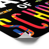 Poster 100 Jours D'École Dit Mignonne Équipe Sweet (Coin)