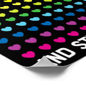 Poster 100 Jours d'école encore aimer le coeur 100e jour (Coin)