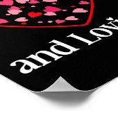 Poster 100 Jours D'École Et D'Aimer Étudiants Enseignants (Coin)