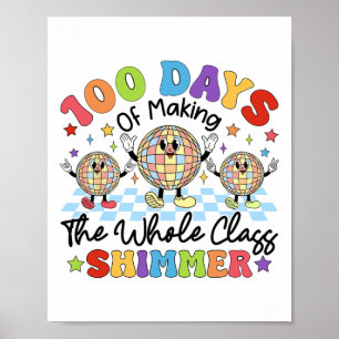 Poster 100 Jours D'École Faisant Tout Le Cl Shimmer Gir