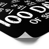 Poster 100 Jours D'École Math Addition Cool Enseignant Ét (Coin)