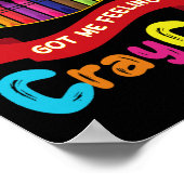 Poster 100 Jours D'École M'Ont Fait Sentir Cray Cray 1 (Coin)