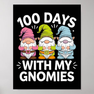 Poster 100 Jours D'Enseignant Enfants 100E Jour D'École