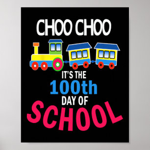 Poster 100 Jours D'Enseignant Étudiant À L'École De mater
