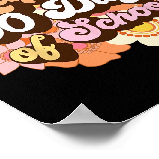 Poster 100 Jours D'Enseignants Scolaires Enfants Super 10 (Coin)