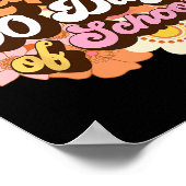 Poster 100 Jours D'Enseignants Scolaires Enfants Super 10 (Coin)