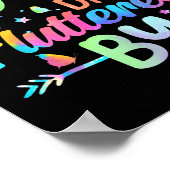 Poster 100 Jours Fluttered By - 100th Day Of School (Coin)