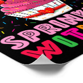 Poster 100 Jours Gardergarten Parsemé De Cupcake G Fun (Coin)