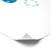 Poster 100 Jours Juste Volé Par Papillon Scolaire (Coin)