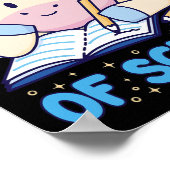 Poster 100 Jours Magiques De L'École Unicorne 100 Jours D (Coin)