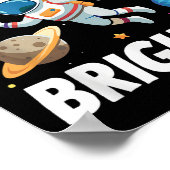 Poster 100 Jours Plus Brighter Astronaut 100e Jour De (Coin)