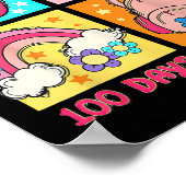 Poster 100 Jours Plus Brighter Retro Coquette 100e Jour D (Coin)
