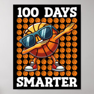 Poster 100 jours plus intelligents Sketll Enfants 100 jou
