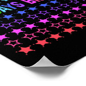 Poster 100 Jours plus lumineux 100e Jour de l'école mater (Coin)