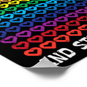 Poster 100 Jours Pre-K Loving It Hearts 100e Jour De L'Éc (Coin)