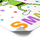 Poster 100 Jours Smarter 100e Jour de l'école Dabbing Cra (Coin)