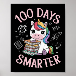 Poster 100 Jours Smarter Happy 100ème Jour De L'École Uni