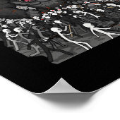 Poster 100 Men vs 1 Gorilla, Gift for Him, Gorilla Debate (Coin)