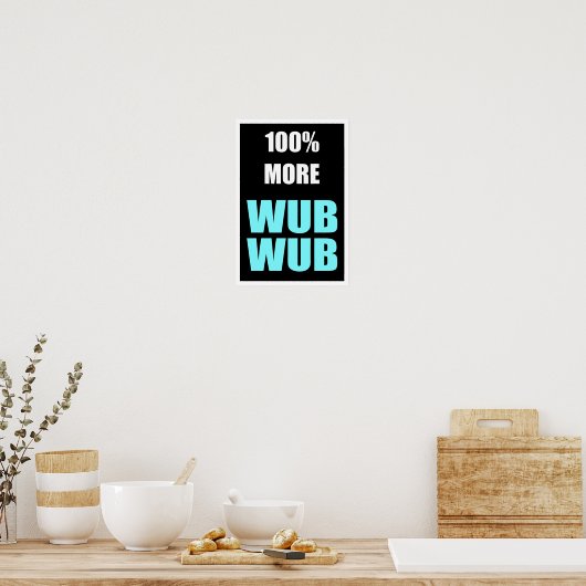 Poster 100% Plus De Wub-Wub (Cuisine)