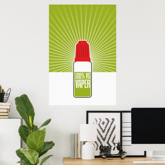 POSTER 100% VG (Bureau à domicile)