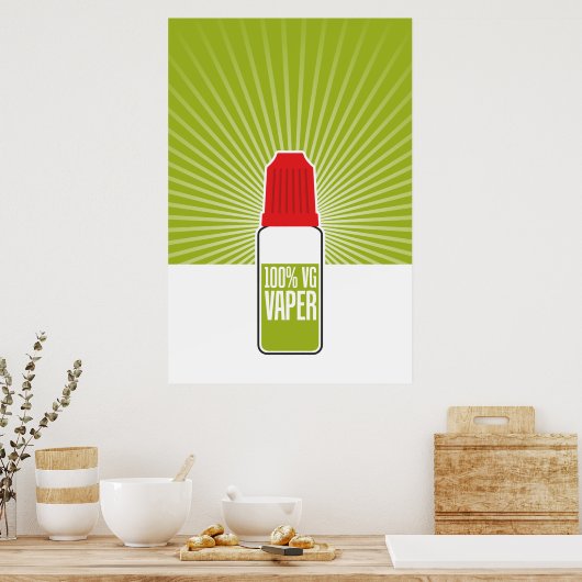 POSTER 100% VG (Cuisine)