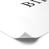 Poster 100e anniversaire Purple rose Fleur sauvage Affich (Coin)