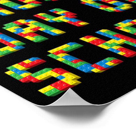 Poster 100E Jour De Bâtiments De Construction Scolaire En (Coin)