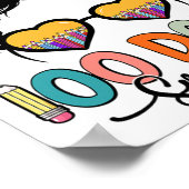 Poster 100e Jour De Filles D'École Messy Bun 100 Jours Sm (Coin)