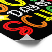 Poster 100e Jour De L'École 100 Jours De L'Enseignant Stu (Coin)