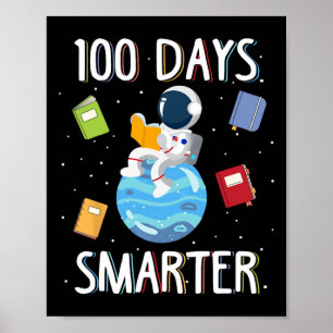 Poster 100e Jour De L'École 100 Jours Livres Smarter Espa