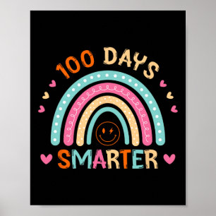 Poster 100e Jour De L'École Enseignant 100 Jours Smarter