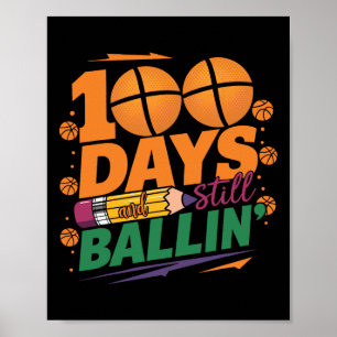 Poster 100E Jour De L'École Sketll Enfants 100 Jours De L
