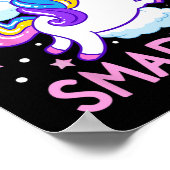 Poster 100e Jour de l'école Unicorne 100 Jours Smarter Ki (Coin)