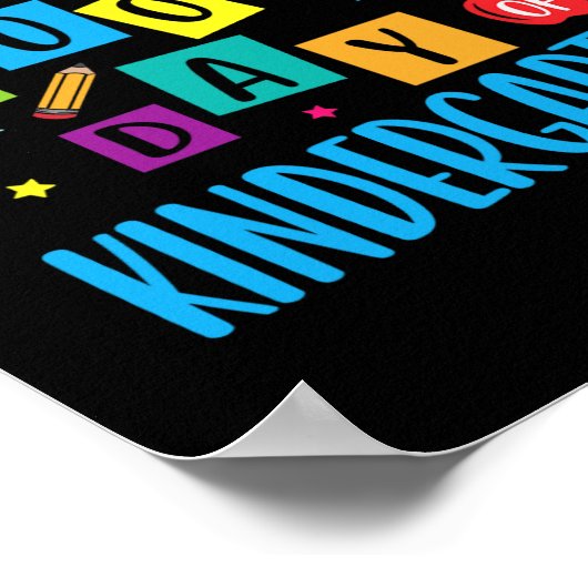 Poster 100e Jour D'Enseignants Étudiants De La Maternité  (Coin)