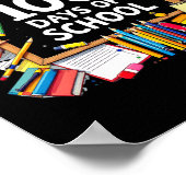 Poster 100E Jours D'Enseignant Enseignant Enfants Joyeux  (Coin)