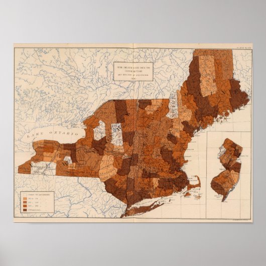 Poster 101 Consommation NY, NJ, Nouvelle-Angleterre (Devant)