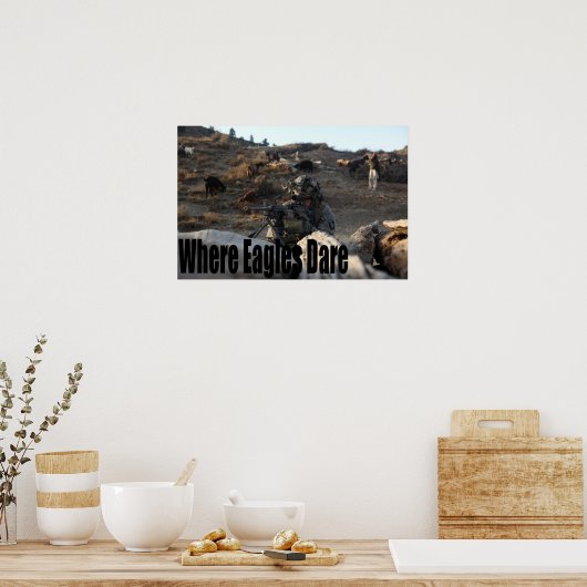 Poster 101e Airborne (Cuisine)