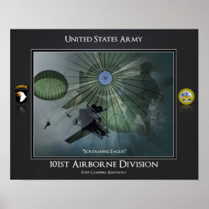 Poster 101e division aéroportée