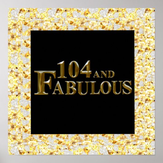 Poster 104 Anniversaire  (Devant)