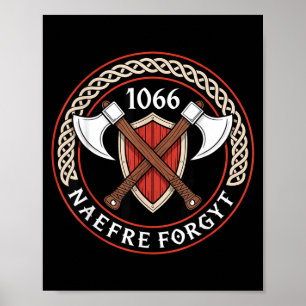 Poster 1066 Naefre Forgyt N'oubliez jamais l'héritage méd